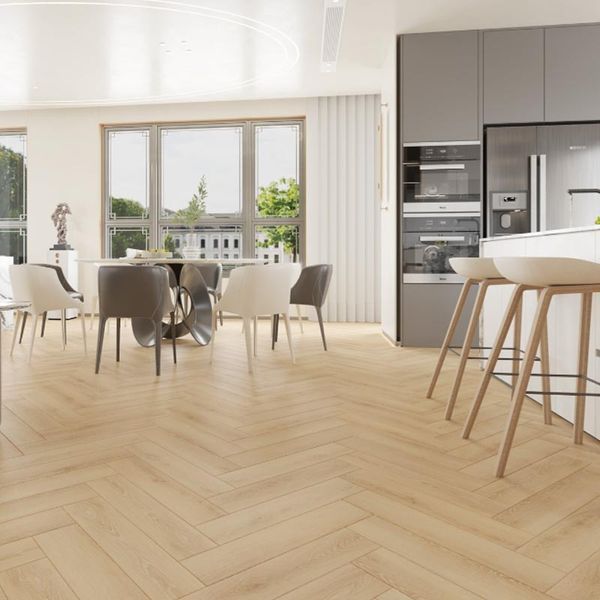 Виниловый SPC ламинат Nomad Flo Herringbone Nava NF10940 NF10940 фото